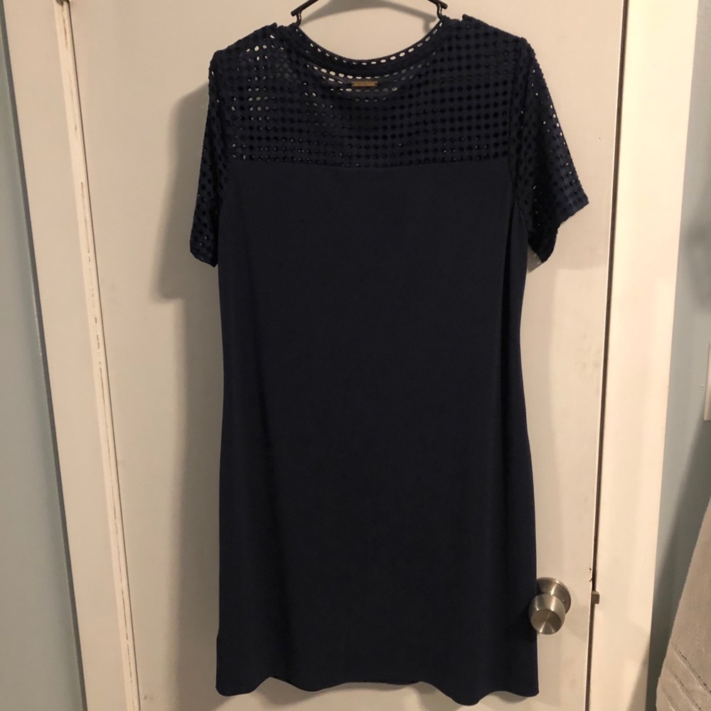 Navy blue dress